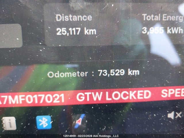 12514959 :رقم المزاد ، 5YJ3E1EA7MF017021 vin ، 2021 Tesla Model 3 مزاد بيع