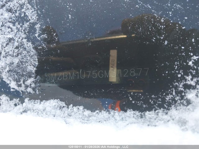 3MZBM1U75GM312877 Mazda Mazda3 G/gx