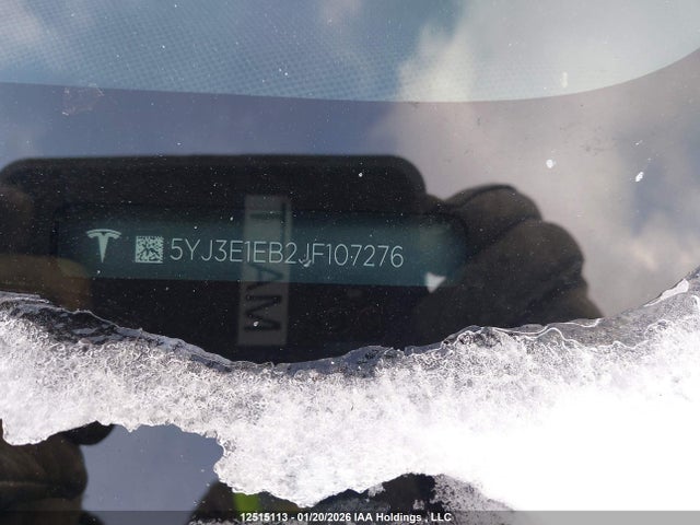 5YJ3E1EB2JF107276 Tesla MODEL 3