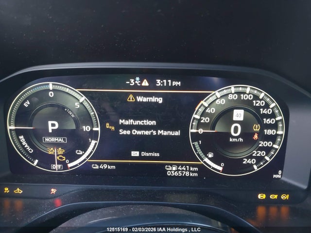 JA4T5VA97PZ613158 Mitsubishi Outlander Phev Gt