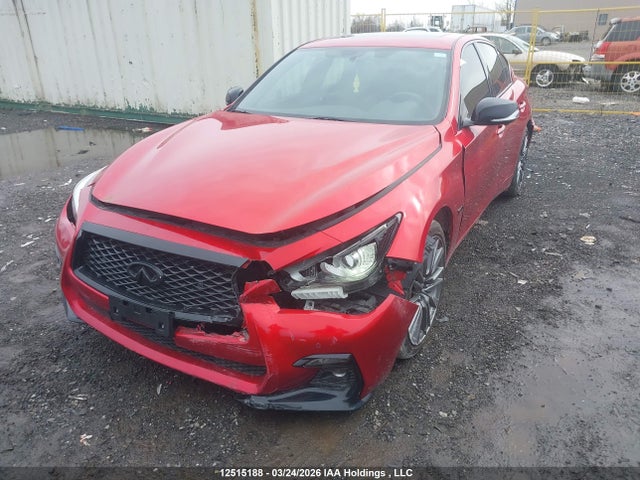 JN1FV7DRXMM880168 Infiniti Q50 Red Sport 400