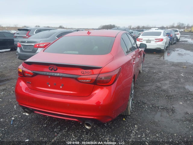 JN1FV7DRXMM880168 Infiniti Q50 Red Sport 400