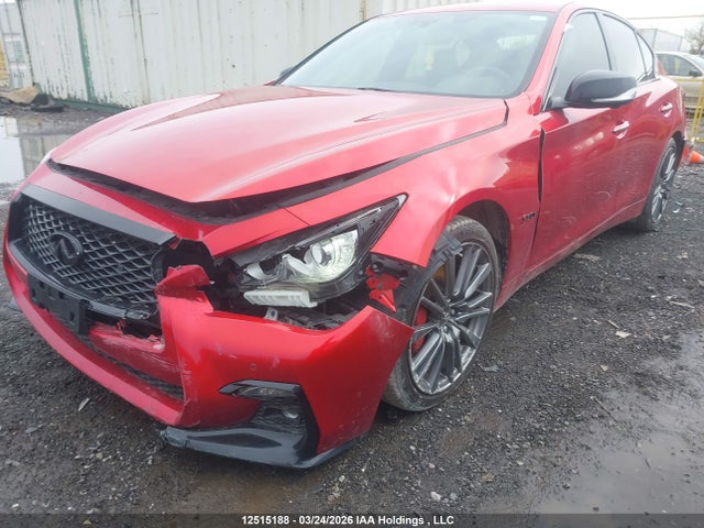 JN1FV7DRXMM880168 Infiniti Q50 Red Sport 400