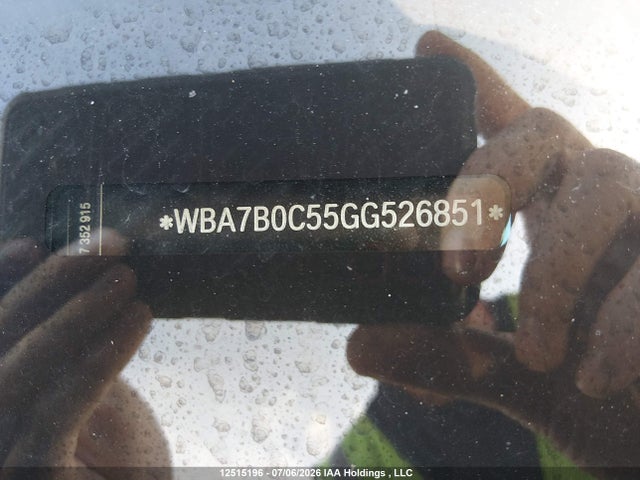 WBA7B0C55GG526851 BMW 750i Xdrive
