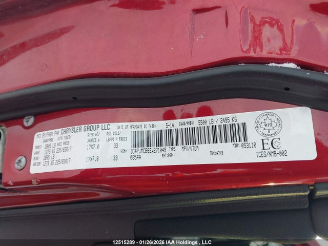 Jeep Cherokee North 2014 1C4PJMCB6EW271049 Image 9