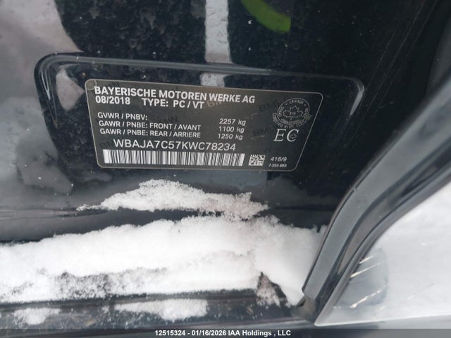 WBAJA7C57KWC78234 BMW 530i Xdrive