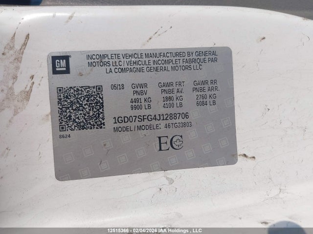 1GD07SFG4J1288706 GMC Savana