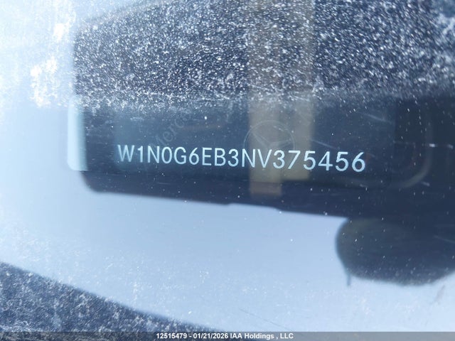 W1N0G6EB3NV375456 Mercedes-Benz Amg Glc 43 4matic