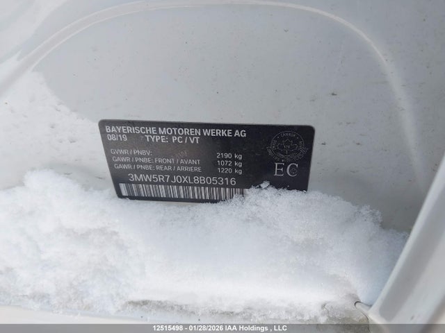 3MW5R7J0XL8B05316 BMW 330i Xdrive