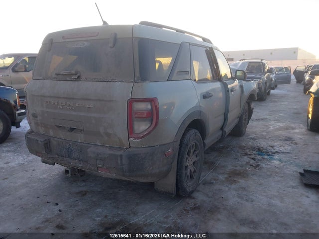 12515641 :رقم المزاد ، 3FMCR9B67NRD63858 vin ، 2022 Ford Bronco Sport Big Bend مزاد بيع