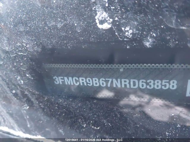 12515641 :رقم المزاد ، 3FMCR9B67NRD63858 vin ، 2022 Ford Bronco Sport Big Bend مزاد بيع