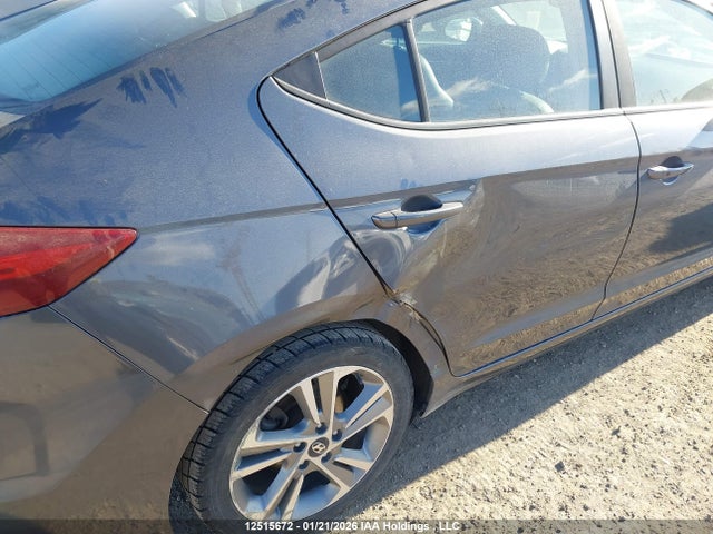12515672 :رقم المزاد ، KMHD84LF0JU477180 vin ، 2018 Hyundai Elantra Sel/value/limited مزاد بيع