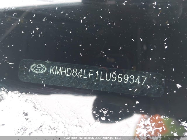 KMHD84LF1LU969347 Hyundai Elantra Ultimate