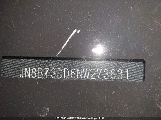 JN8BT3DD6NW273631 Nissan Rogue