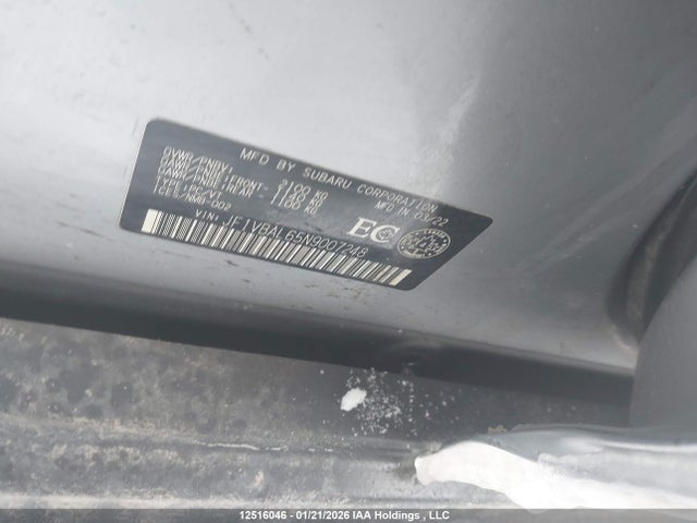 JF1VBAL65N9007248 Subaru Wrx Sport-tech