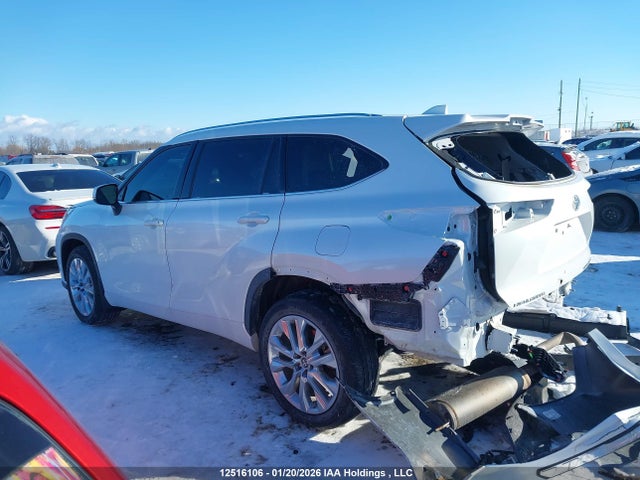 5TDDZRBH0NS254603 Toyota Highlander Limited