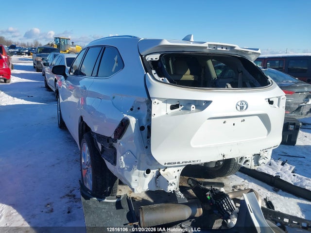 5TDDZRBH0NS254603 Toyota Highlander Limited
