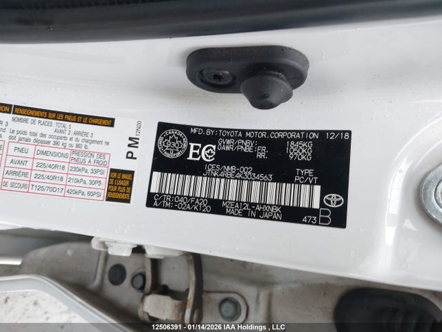 JTNK4RBE4K3034563 Toyota Corolla