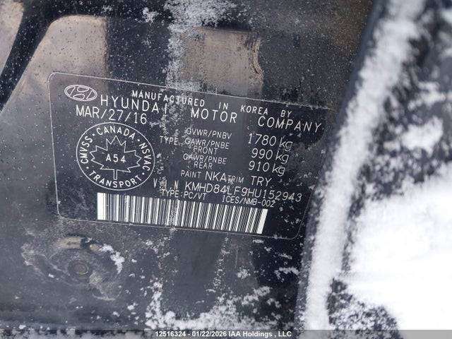 KMHD84LF9HU152943 Hyundai Elantra Se/value/limited