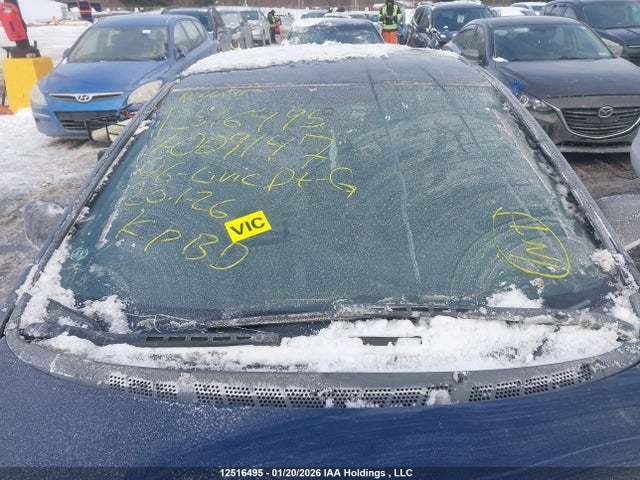 Aukcja sprzedaży 2006 Honda Civic Dx-g, vin: 2HGFG12366H009147, numer aukcji: 12516495