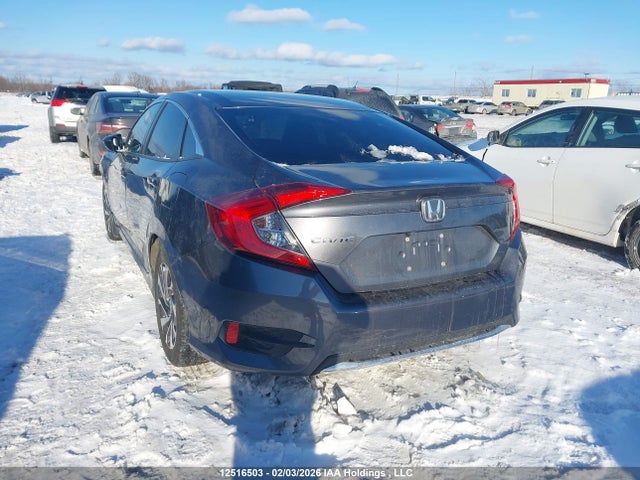 12516503 :رقم المزاد ، 2HGFC2F72KH029310 vin ، 2019 Honda Civic Ex 4dr مزاد بيع