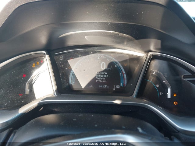 12516503 :رقم المزاد ، 2HGFC2F72KH029310 vin ، 2019 Honda Civic Ex 4dr مزاد بيع