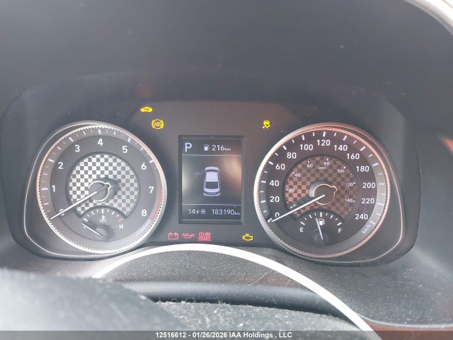 12516612 :رقم المزاد ، KMHD84LF4LU989253 vin ، 2020 Hyundai Elantra Preferred Auto Ivt مزاد بيع