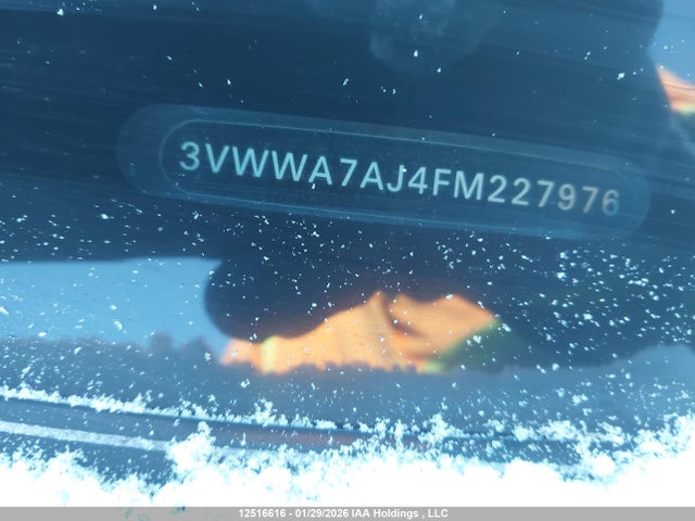 Aukcja sprzedaży 2015 Volkswagen Jetta, vin: 3VWWA7AJ4FM227976, numer aukcji: 12516616