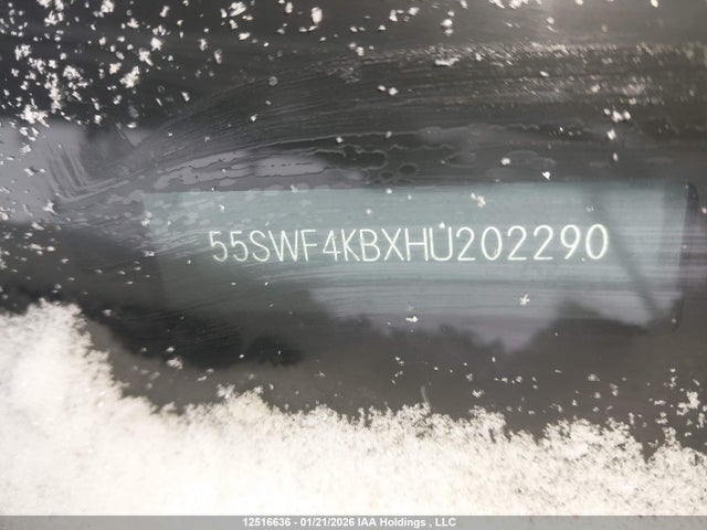 55SWF4KBXHU202290 Mercedes-Benz C 300 4matic