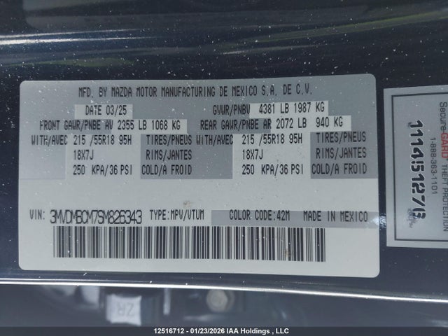 Mazda Cx-30 Preferred 2025 3MVDMBCM7SM826343 Image 9