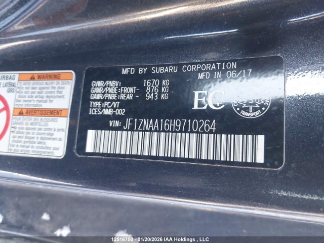 JF1ZNAA16H9710264 Toyota 86 Special Edition