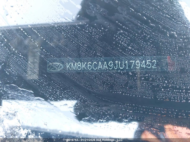KM8K6CAA9JU179452 Hyundai Kona