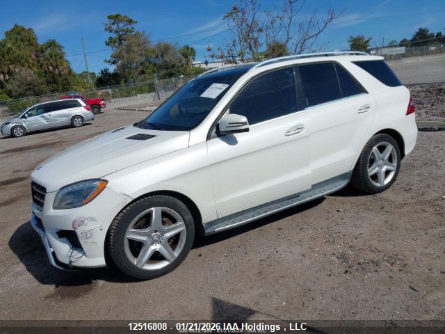 Продажа на аукционе авто 2014 Mercedes-benz Ml 350 Bluetec, vin: 4JGDA2EB0EA414395, номер лота: 12516808