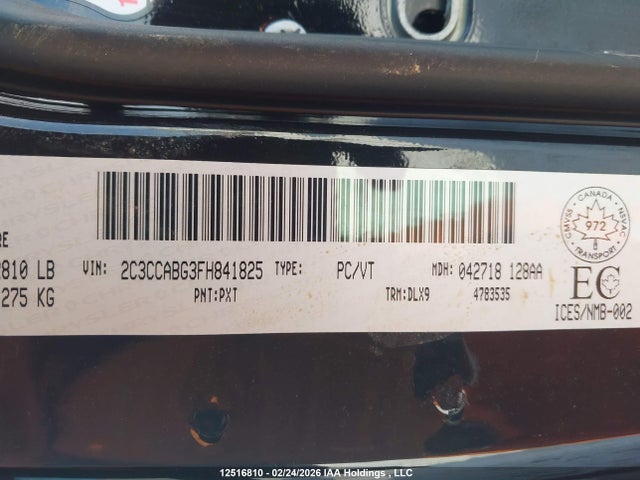 Chrysler 300 S 2015 2C3CCABG3FH841825 Image 9