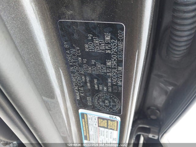 KNDCR3L15R5079352 KIA Niro Ev Wind/wind+