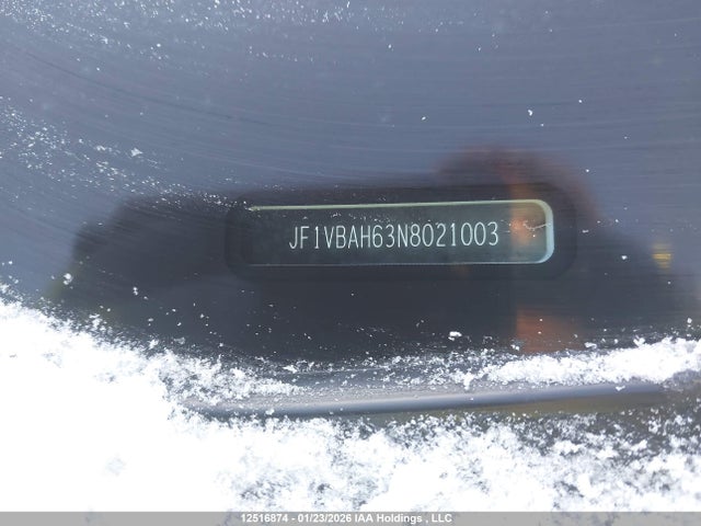 JF1VBAH63N8021003 Subaru Wrx Sport