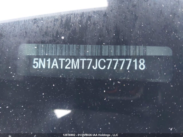 5N1AT2MT7JC777718 Nissan Rogue S/sl