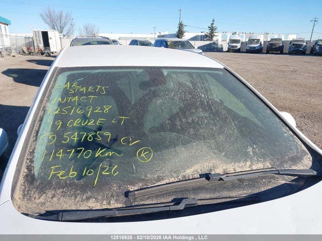 3G1BE6SM1KS547859 Chevrolet CRUZE LT