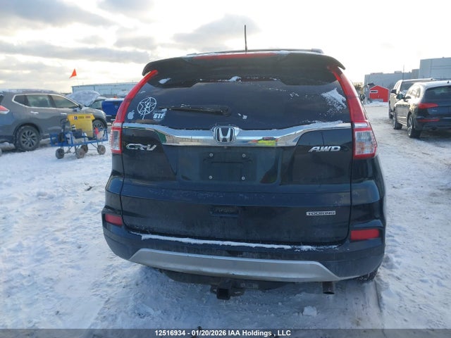12516934 :رقم المزاد ، 5J6RM4H93GL809677 vin ، 2016 Honda Cr-v Touring مزاد بيع