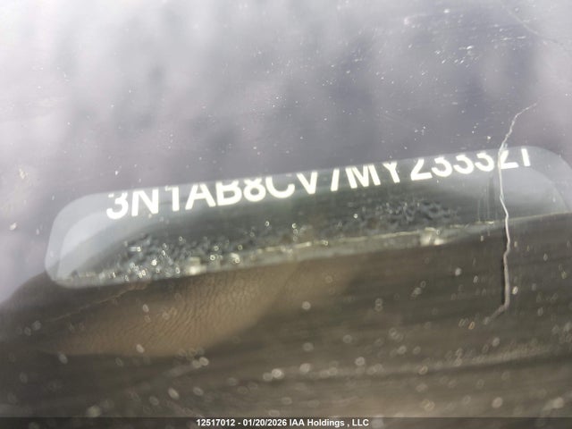 12517012 :رقم المزاد ، 3N1AB8CV7MY233327 vin ، 2021 Nissan Sentra Sv مزاد بيع