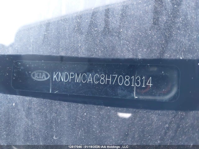 KNDPMCAC8H7081314 KIA Sportage Lx