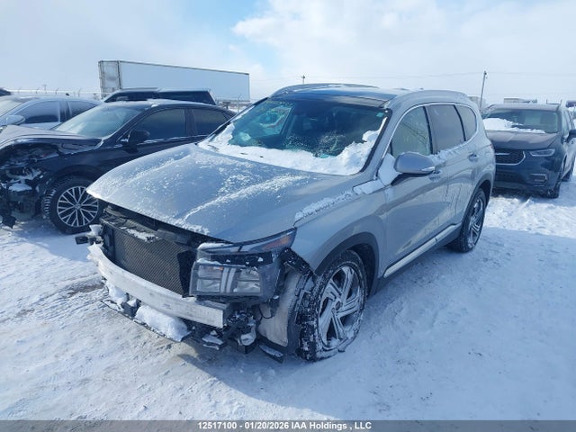 5NMS3DAJ7MH354358 Hyundai Santa Fe Preferred Awd With Trend Package