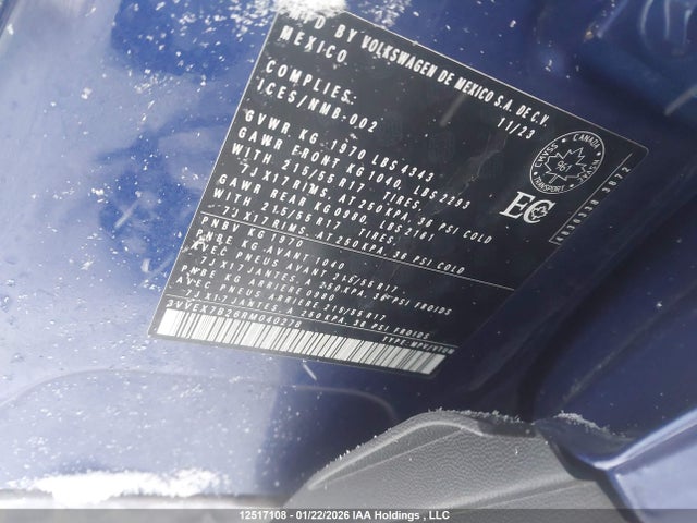 3VVEX7B26RM040278 Volkswagen TAOS SE