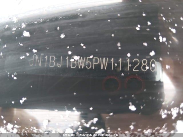 JN1BJ1BW5PW111280 Nissan Qashqai Sl/sv