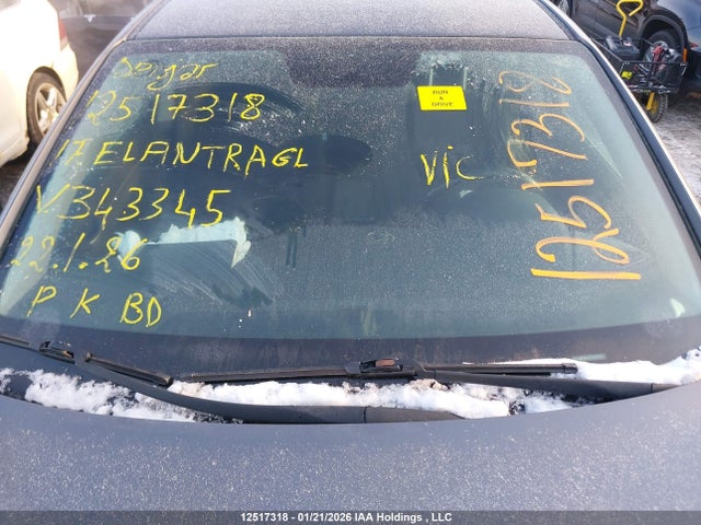 KMHD84LF2HU343345 Hyundai ELANTRA GL