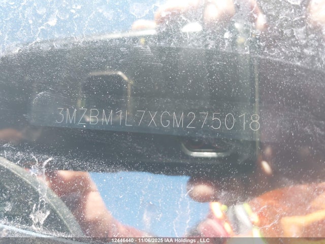 3MZBM1L7XGM275018 Mazda Mazda3 Gs