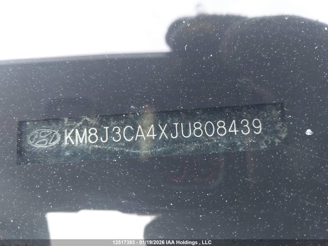 Aukcja sprzedaży 2018 Hyundai Tucson Limited/sport And Eco/se, vin: KM8J3CA4XJU808439, numer aukcji: 12517393