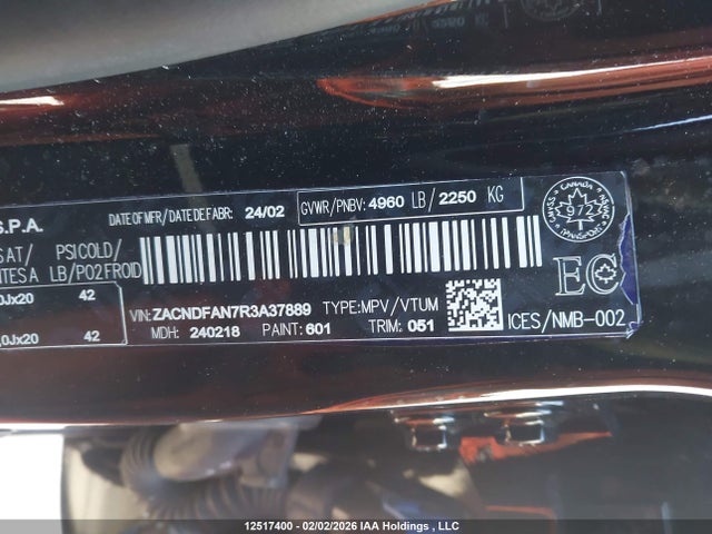 ZACNDFAN7R3A37889 Dodge Hornet Gt