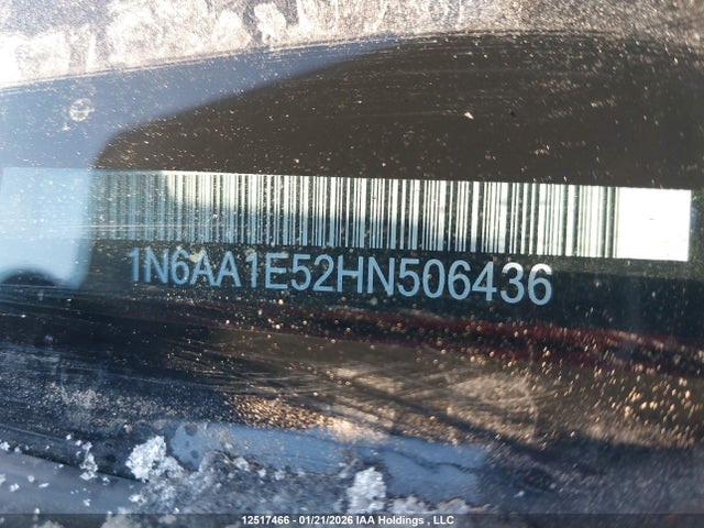 1N6AA1E52HN506436 Nissan Titan Sv/sl/pro-4x/plat Res