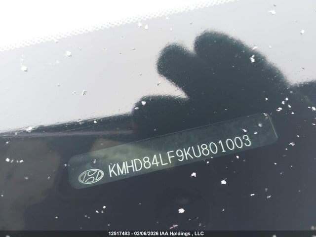 KMHD84LF9KU801003 Hyundai Elantra Luxury